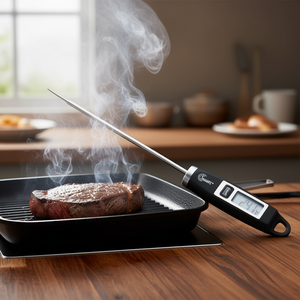 SUNARTIS Digital Meat <b>Thermometer</b> 20x2cm Probe Kitchen Cooking Tool - Product Image 3