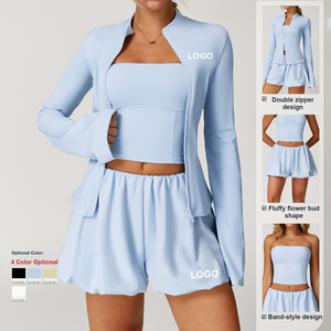 Vêtements <span class=keywords><strong>de</strong></span> tennis personnalisés <span class=keywords><strong>de</strong></span> haute qualité, vêtements <span class=keywords><strong>de</strong></span> sport, vêtements <span class=keywords><strong>de</strong></span> sport à séchage rapide, vêtements <span class=keywords><strong>de</strong></span> sport pour femmes, ensemble <span class=keywords><strong>de</strong></span> yoga et <span class=keywords><strong>de</strong></span> fitness - Product Image 3