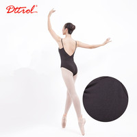 Ldttrol-tenue de Ballet à bretelles sexy pour femmes, vêtement de danse en coton Spandex, coupe haute, vêtement d'entraînement, nouvelle collection