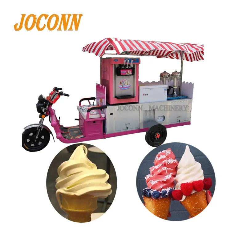 โทรศัพท์มือถือ Gelato Popsicle Ice Cream Cart/จีนโรงงาน Ice Lolly Camper Van/ราคาถูก Street Food Kiosk รถเข็นไอศกรีมรถบรรทุก