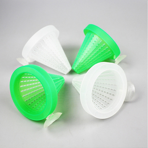 Comedero cónico de plástico con ventosa para acuario, antiflotante, para lombrices rojas, larvas de sangre vivas y camarones - Product Image 3