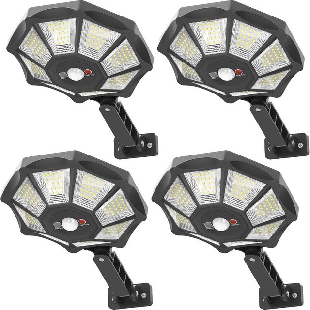 Solar IP67 Waterproof Induction Street Light Outdoor LED Wall Lamp CE & RoHS Certified for Courtyard Garden Villa Lighting
