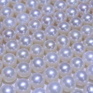 Collier en perles d'eau douce naturelles Edison de 10 à 11 mm avec pendentif en argent 925, chaîne de clavicule ronde polyvalente - Product Image 1