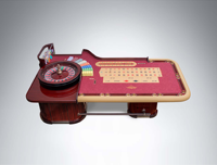 Table de roulette de casino professionnelle SUCCESSOR, table de poker de luxe avec logo personnalisé et base robuste