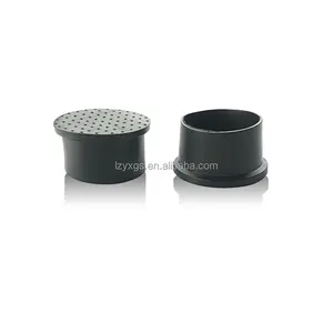 48mm round Thick Rubber Floor Protectors Non-Scratch Square Furniture Leg Caps Table Covers Fit