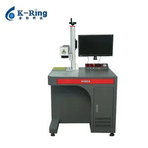 laser fiber of 70w colored mini small vision laser marking logo printing machine on led bulb