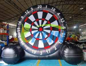 Juego de Dardos de Fútbol Inflable, Tablero de Dardos de Fútbol Gigante Inflable de PVC Duradero con Pelotas Adhesivas para Fiestas y Eventos al Aire Libre - Product Image 4