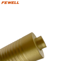 56MM filetage M16 foret diamant soudé au Laser Arix Turbo Segments pour granit de coupe à sec, béton armé Beton