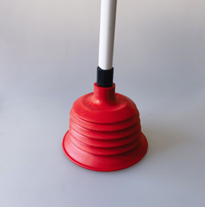 Sturalavandini ad Alta Pressione in TPR con Manico Lungo in PVC da 43 cm, Sturalavandini per Lavandino con Manico Lungo - Product Image 3
