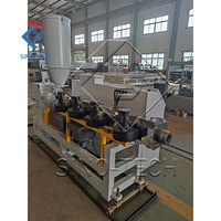Máquina única da extrusão do parafuso do pvc para a linha de produção do pvc