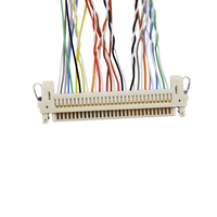 Kabel Peralatan Internal 1.25mm, Kabel Transmisi Sinyal DF13-2*15P, Kabel Layar LVDS Konektor FI-X-30P