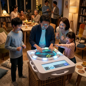 Système musical interactif rythmique - Station à écran tactile haute sensibilité, console de sport et de jeu d'intérieur pour la famille, les enfants et les adultes - Product Image 1