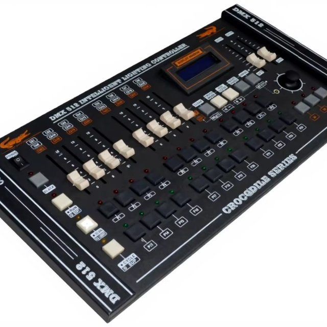 Crocodile 408 Channel 8 Slider DMX512 Intelligent Stage DJ Programmable Lighting Dj Controller
