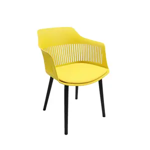 Best price chair comfortable solid nordic style dining Outlet Dining Room Plastic Stackable dining high quality competitive