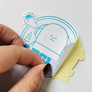 Wholesale Custom Printed PVC Vinyl Kiss Cut <b>Sticker</b> <b>Sheet</b> Personalized Cute Car Decoration - Product Image 2