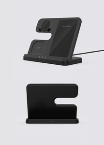 2025 mise à niveau 3-en-1 station de charge <span class=keywords><strong>sans</strong></span> <span class=keywords><strong>fil</strong></span> 15W Charge rapide pour téléphone montre intelligente écouteurs pour lit ou bureau - Product Image 6