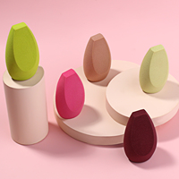BEILI – éponge de maquillage populaire, Logo personnalisé, paquet de produits de beauté, boule d'éponge de mélangeur de houppette de maquillage 2023