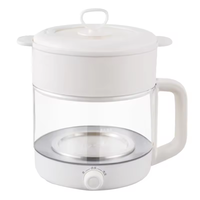 Casserole électrique de voyage auto-chauffante pour la cuisine, mini-casserole multifonctionnelle ultralégère, cuiseur vapeur, vente en gros