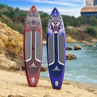 Skatinger 2025 Nouvelle Planche de SUP Gonflable Drop Stitch pour Stand Up Paddle, Surf et Activités Aquatiques
