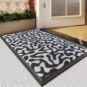 Alfombrilla para puerta Delantera de goma Natural con diseño de <span class=keywords><strong>vacaciones</strong></span>, entrada exterior, trampa resistente, alfombrilla para puerta interior y exterior con suciedad y humedad - Product Image 5