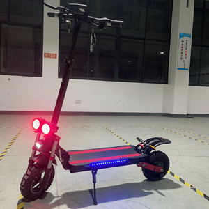 Scooter <span class=keywords><strong>électrique</strong></span> pliable à moteur d'accélération Offre Spéciale 1200W pour adultes Scooter à deux roues intelligent à pneus larges tout-terrain de 11 pouces - Product Image 6