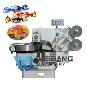 WB-600S Hard Candy Chocolate Fish Skin Beef Double Twist Candy Granule Packing Machine