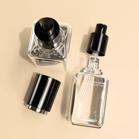 Bouteille de brume épaissie pour cosmétiques et soins de la peau, en plastique PETG, flacon d'huile essentielle 60 ml, flacon pulvérisateur de toner