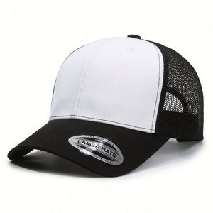 Gorra Trucker Clásica Lisa de 6 Paneles de Alta Calidad Personalizada para Hombre con Cierre a Presión y Malla, con Logotipo Personalizado, Venta al por Mayor Directa de Fabricante - Product Image 5
