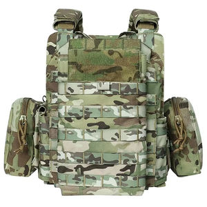 Équipement d'entraînement CS personnalisé, veste tactique d'extérieur à démontage rapide, protection par fermeture éclair, plaque de protection transfrontalière, poitrine - Product Image 1