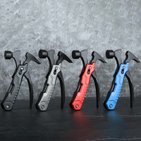 Marteau combiné multifonctionnel de vente chaude pour les multi-outils de bricolage de camping de voiture