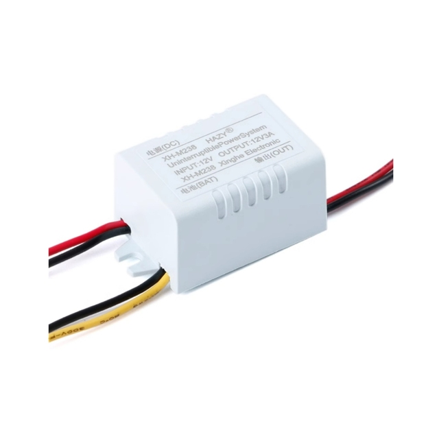 XH-M238 Mini UPS Power Module DC12V UPS Uninterrupted Power Supply Switching Emergency Power Switch Board