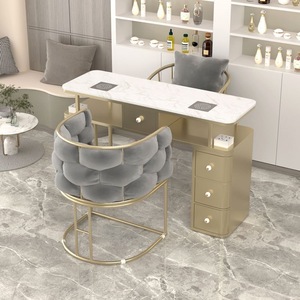 Muebles de Salón para Masajes en Oferta, Mesa de Pedicura con Sillas a Juego, Mesa de Manicura y Masaje con Silla - Product Image 1
