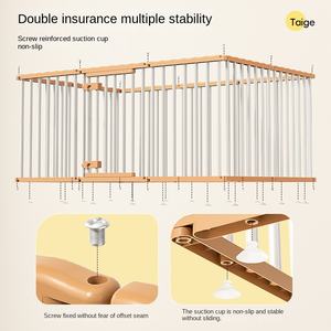 Barrière de sécurité pour animaux domestiques, fournisseur OEM ODM, personnalisable, pour usage domestique, durable et facile à installer - Product Image 4