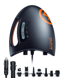 Bomba de Aire Eléctrica Digital de 12V para <span class=keywords><strong>Tabla</strong></span> de <span class=keywords><strong>Paddle</strong></span> <span class=keywords><strong>Surf</strong></span>, Inflador con Cable Shark 2 de OutdoorMaster para <span class=keywords><strong>Tabla</strong></span> de <span class=keywords><strong>Paddle</strong></span> <span class=keywords><strong>Surf</strong></span> - Product Image 1
