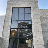 Luxseal Mur-rideau à cadre caché bon marché Mur-rideau en verre pour bâtiment Mur-rideau extérieur en aluminium