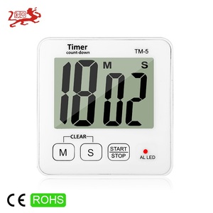 Đồng Hồ Bấm Giờ Bếp Kỹ Thuật Số Đồng Hồ Hẹn Giờ Nấu Ăn 12/24 Giờ Mô Hình Hiển Thị Hẹn Giờ Bếp Bao Gồm Đồng Hồ - Product Image 2