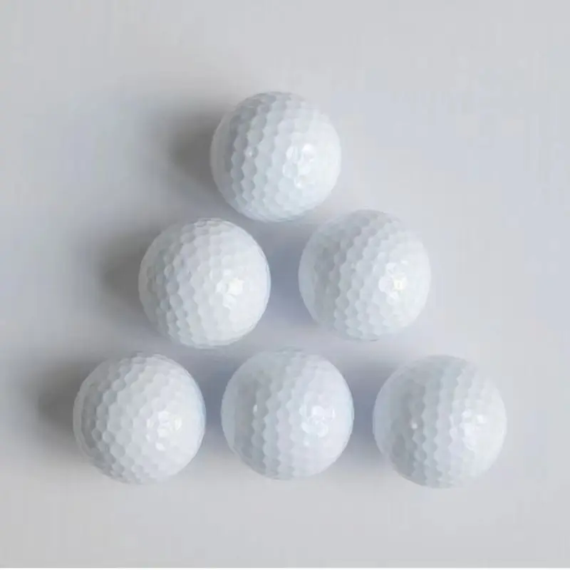 Custom Logo Personalized Printed Bulk Driving Range 2 Layer Practice Training Golfball Balles Pelotas Bola Ball de Golf Balls