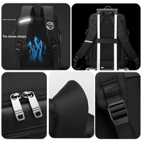 Nouveau sac à dos pour ordinateur portable de voyage d'affaires imperméable de grande capacité unisexe multifonction