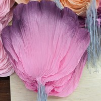 Fleurs personnalisées faites à la main réaliste papier fleur géante pétale pivoine plusieurs couleurs pour bricolage décoration de mariage noël