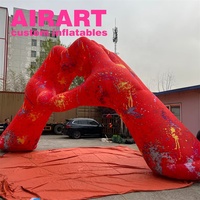 Ballons en forme de cœur de haute qualité pour la décoration de la Saint-Valentin 2026, arche de cœur d'amour personnalisée