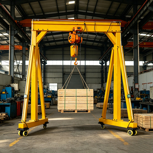 Rail Mounted Container Gantry Crane RMG Port Lifting Equipment Heavy Duty Yard Portal Crane with Container Spreader <strong>Gantr</strong> - Product Image 3