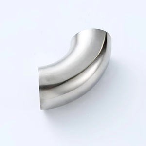 DIN/<span class=keywords><strong>SMS</strong></span>/ISO/Ds Acero inoxidable sanitario Ss304/316l Tubo de curva de 180 grados 3A Codo de soldadura de tubería para sistemas de escape sintonizados - Product Image 1
