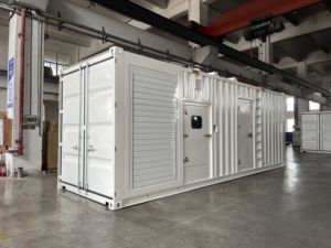 Для двигателя Cummins 1 МВт бесшумный тип <span class=keywords><strong>1000</strong></span> кВт, дизель-генератор с открытой рамой, 480 В и 240 В, варианты контейнеров - Product Image 2