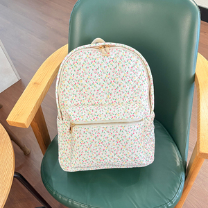 Nueva <span class=keywords><strong>Mochila</strong></span> <span class=keywords><strong>De</strong></span> estudiante acolchada con estampados florales, bonitos lazos bordados, <span class=keywords><strong>mochila</strong></span> escolar, mochilas <span class=keywords><strong>de</strong></span> viaje pequeñas <span class=keywords><strong>de</strong></span> moda para mujeres y niñas - Product Image 2