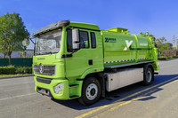 Dongfeng Les entreprises d'assainissement à petite échelle vendent des camions à ordures Camions à ordures compressés Camions à ordures de taille moyenne