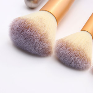 Imprimir su propia marca 18 pcs blanco cremoso <span class=keywords><strong>persa</strong></span> de fibra y pelo de <span class=keywords><strong>caballo</strong></span> de cepillo del maquillaje con el bolso cosmético - Product Image 6