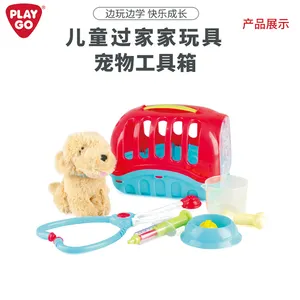 Playgo Unisex per la cura degli animali domestici l'ultimo Kit di plastica per animali domestici per bambini