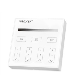<span class=keywords><strong>Milight</strong></span> R2.4GHz compatible con miboxer, interruptor de pared alimentado por CA multizona para controlar - Product Image 2