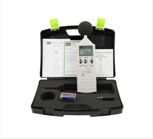 Medidor de Nivel de Sonido Digital de Grado Industrial Tes 1350a, Medidor de Decibelios con Rango de Medición de 35-40m, Precio Accesible Tes 1350a Sou - Product Image 1