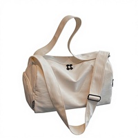 Sac de sport et de fitness pour femme, sac de yoga étanche avec compartiment sec/humide, sac de natation grande capacité, portable et léger pour les trajets courts